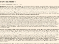 Encyclopaedia Britannica: Saint Benedict