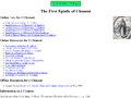 The First Epistle of Clement