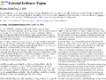External Evidence: Papias
