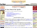 St. Peter, Prince of the Apostles