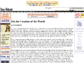 On the Creation of the World