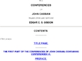 Conferences of St. John Cassian