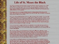Life of St. Moses the Black