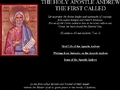 The Holy Apostle Andrew, the First Called